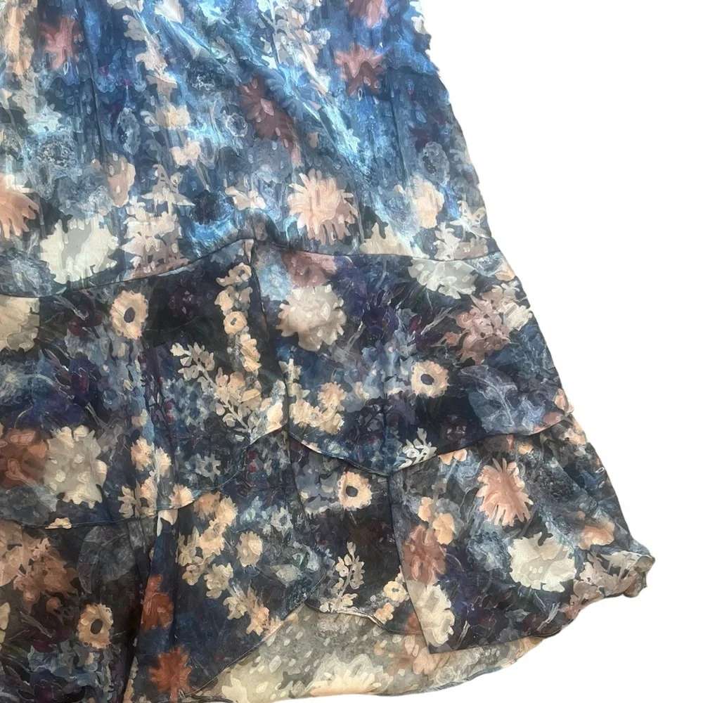 NWT HUTCH Anthropologie Ruffled Midi Dress - Picture 6 of 12